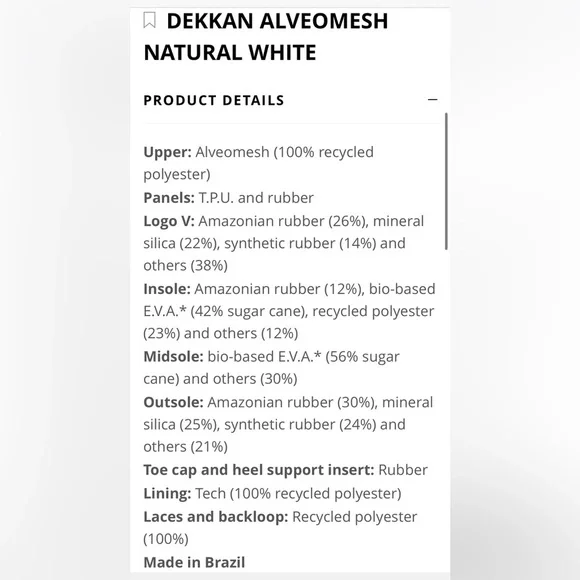 VEJA Dekkan Alveomesh Size 9 NEW - Picture 3 of 16